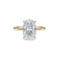 Harper Solitaire Ring — Gold