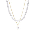 Aloha Necklace Double Mix — 18k Gold