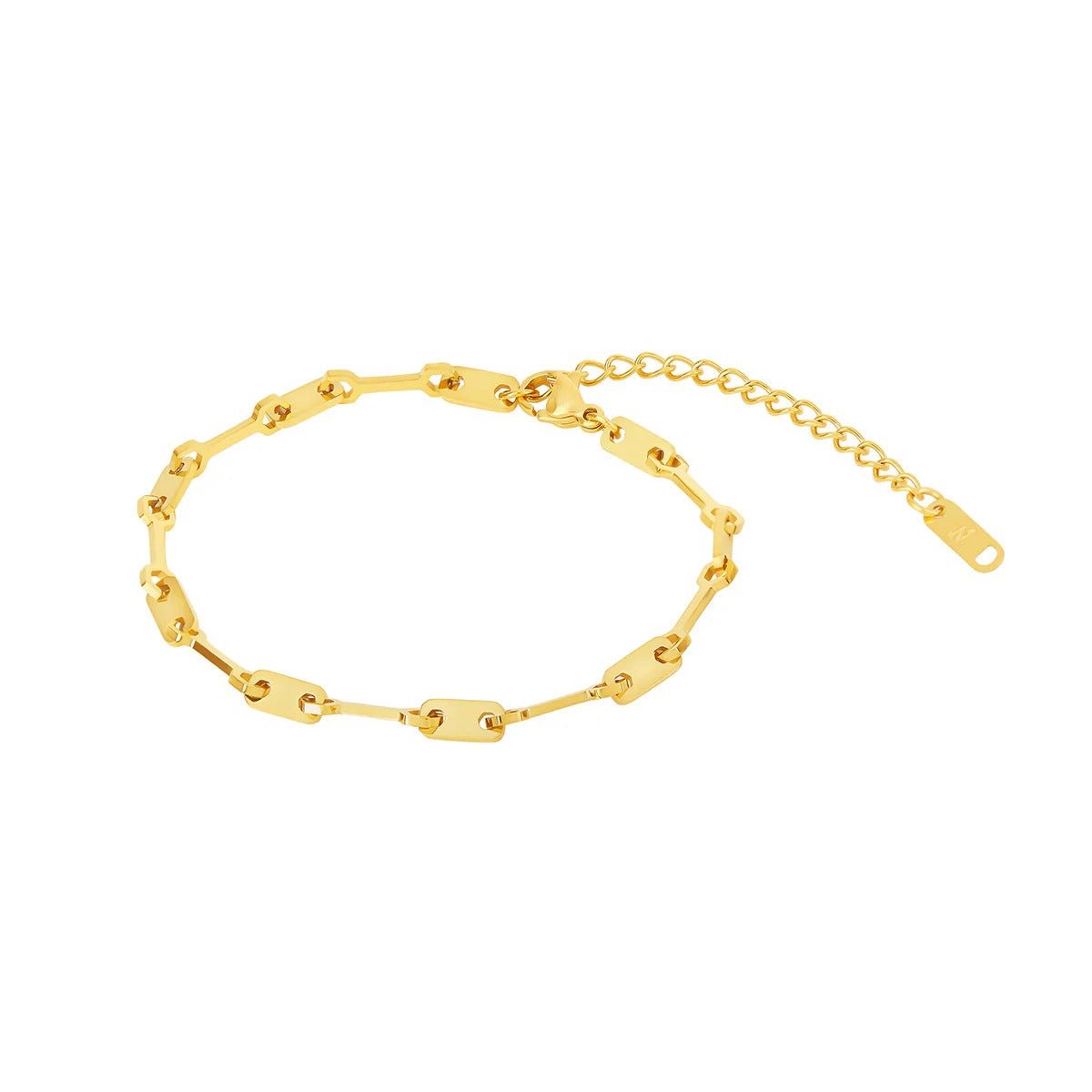 Link Tablet Bracelet — 18k Gold