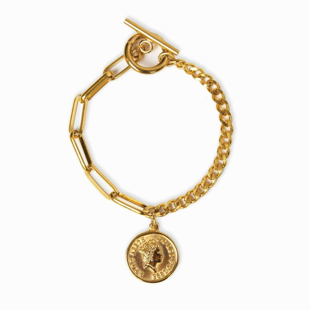 London Cents Bracelet — 18k Gold