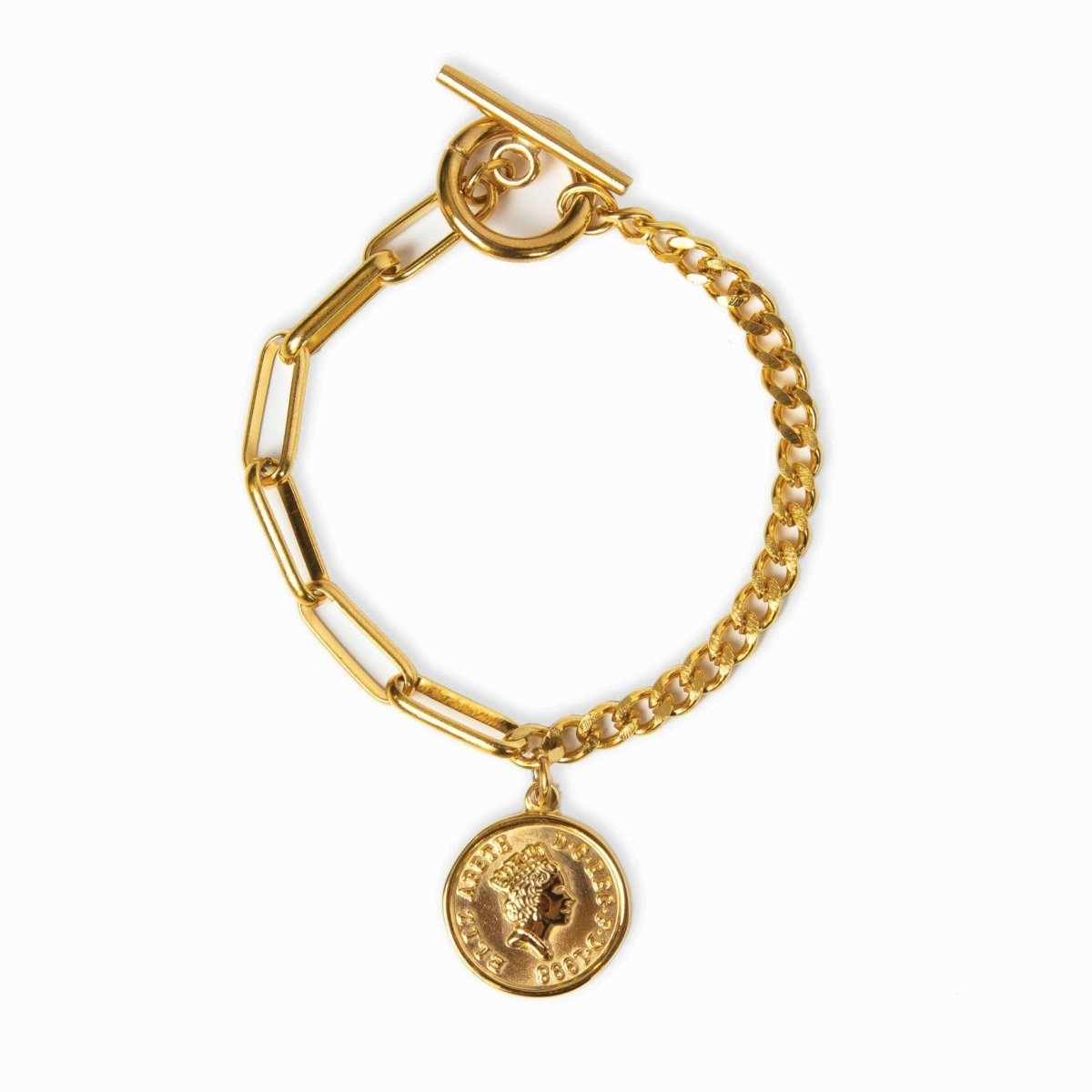 London Cents Bracelet — 18k Gold