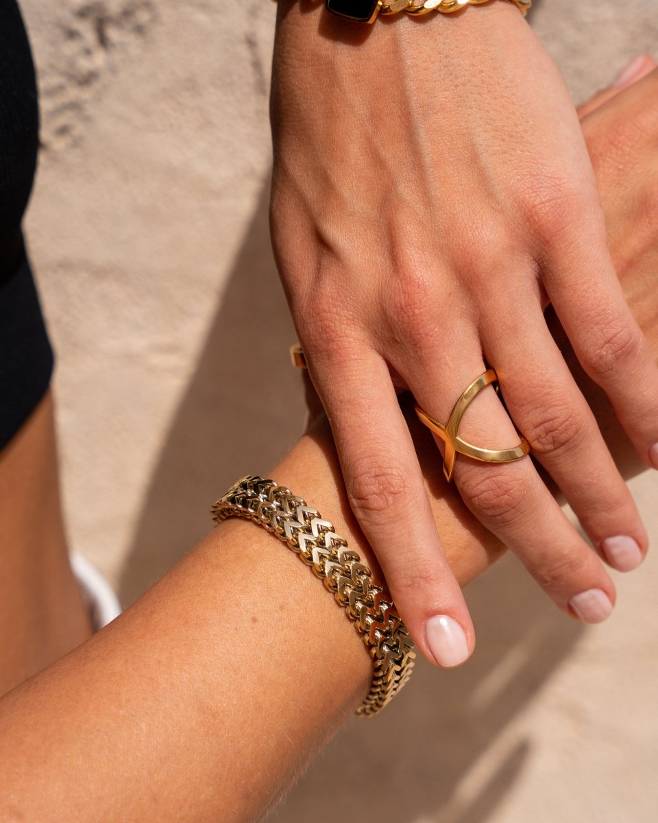 Petra Bracelet — 18k Gold