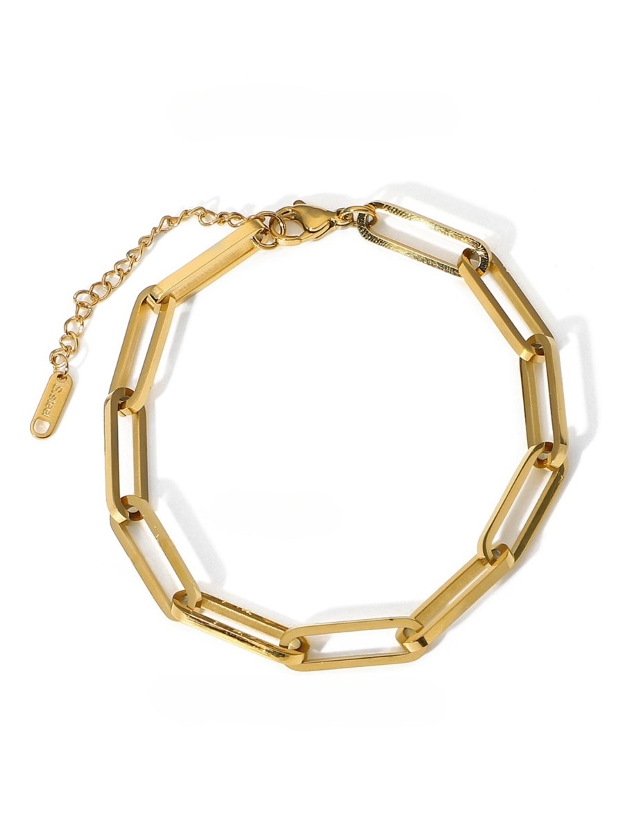 Link Celina Chain Bracelet — 18k Gold