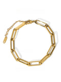 Link Celina Chain Bracelet — 18k Gold