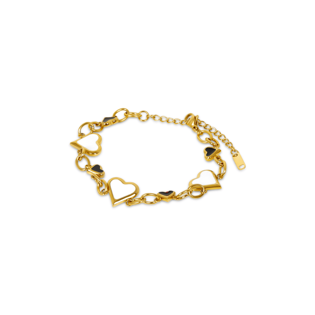 Love Glow Monocromático Bracelet — 18k Gold
