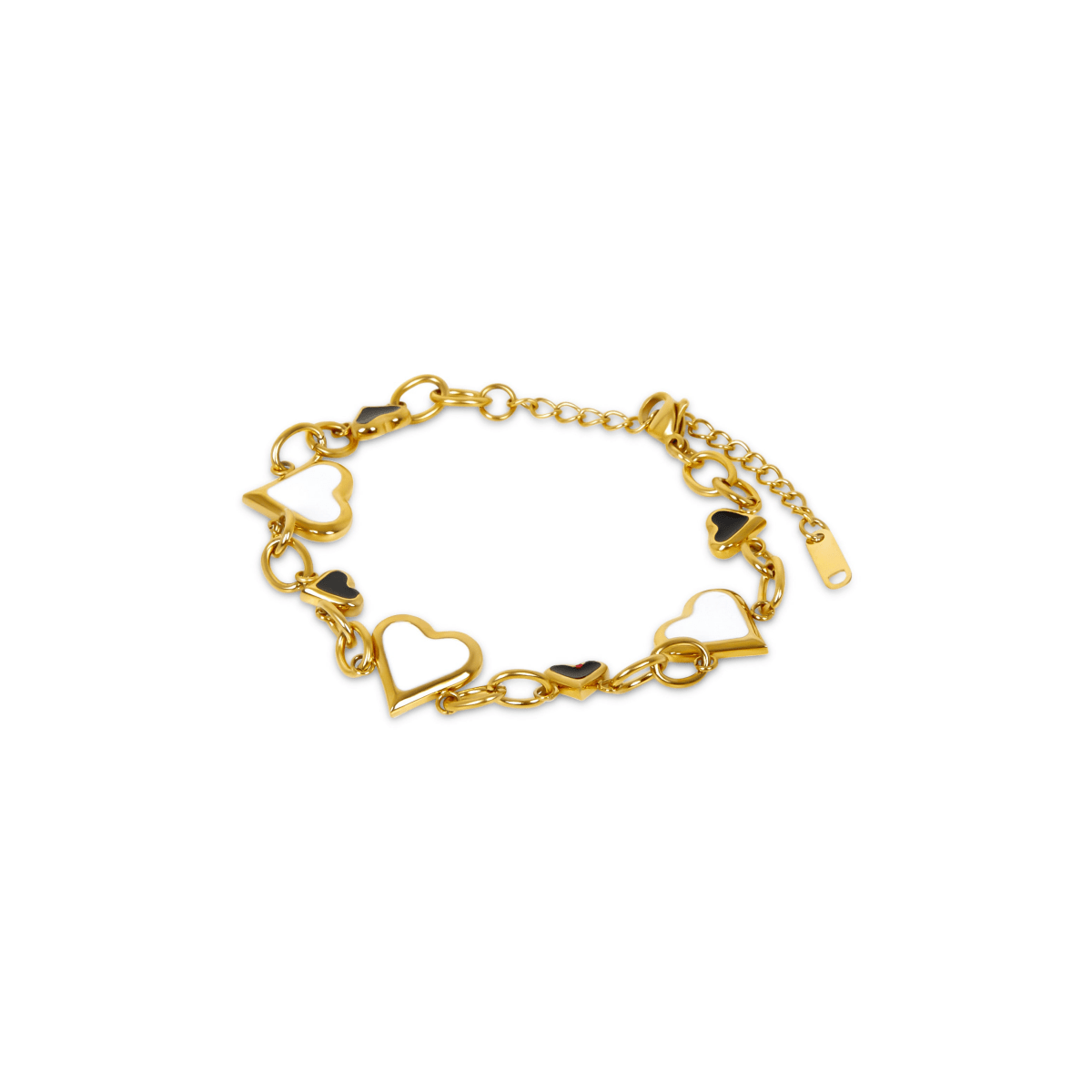 Love Glow Monocromático Bracelet — 18k Gold