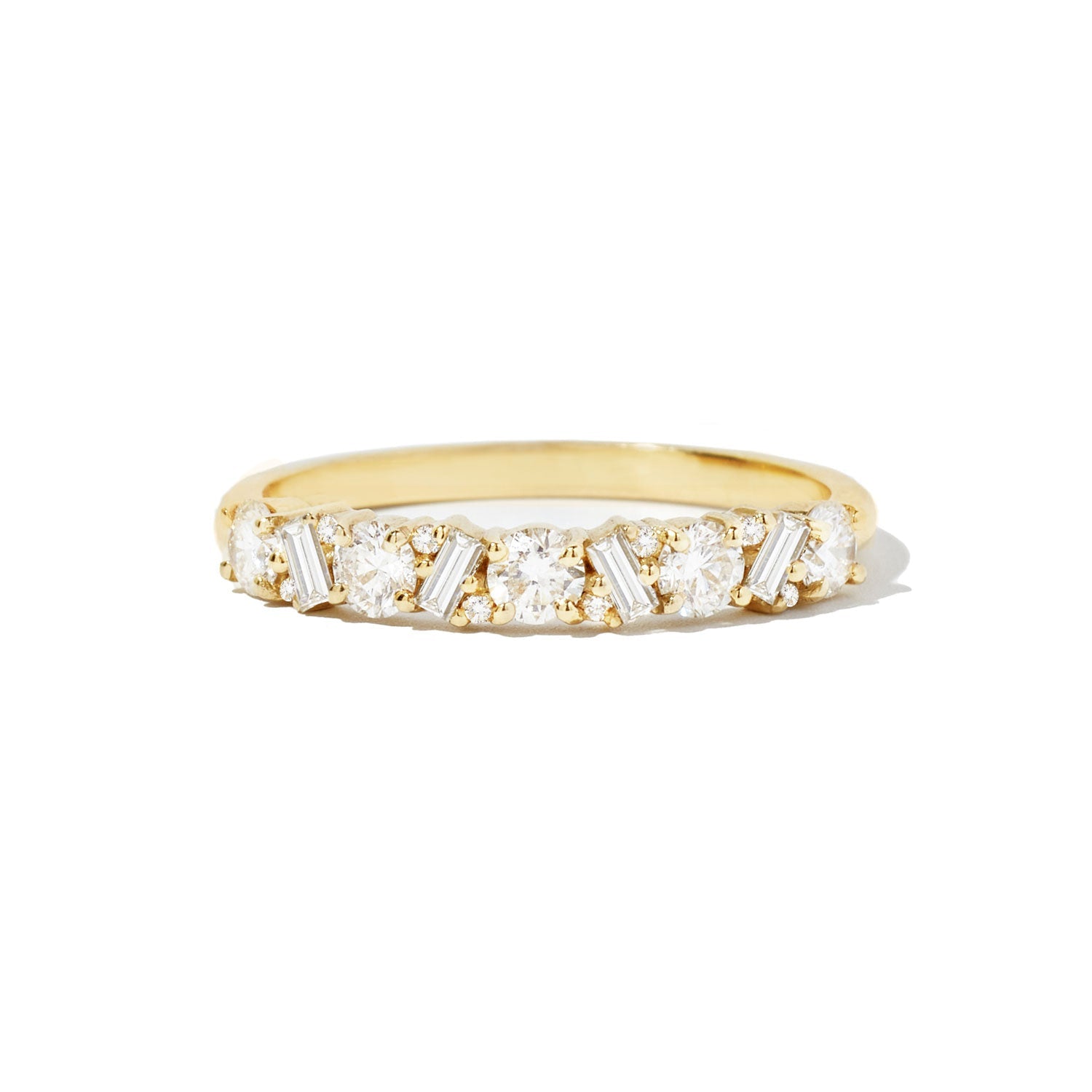 Confetti Eternity Band — 18k Gold